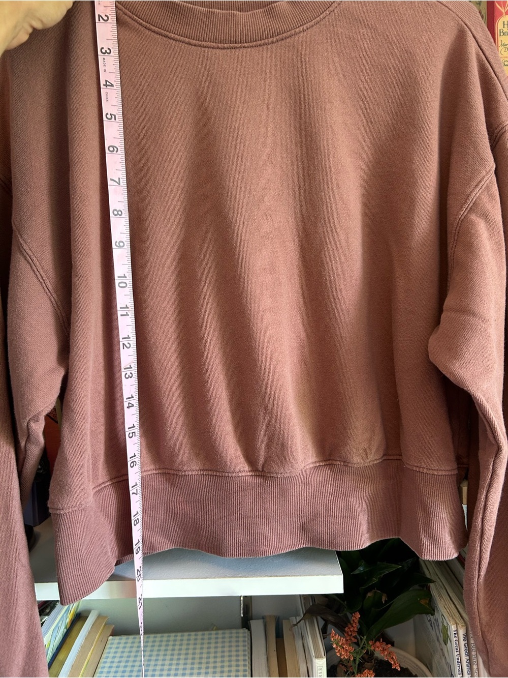 Old Navy Dusty Rose Crewneck Sweatshirt - Picture 5 of 7